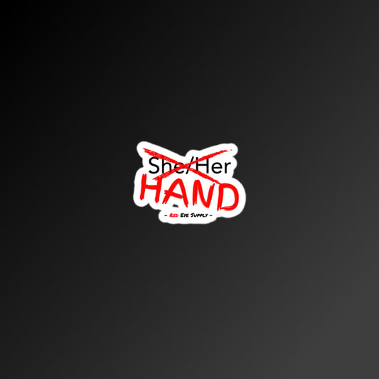 SHE/HER Hand Sticker