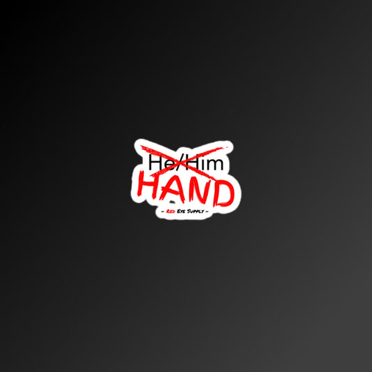 HE/HIM Hand Sticker